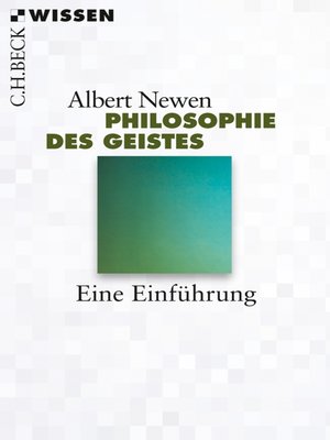 cover image of Philosophie des Geistes